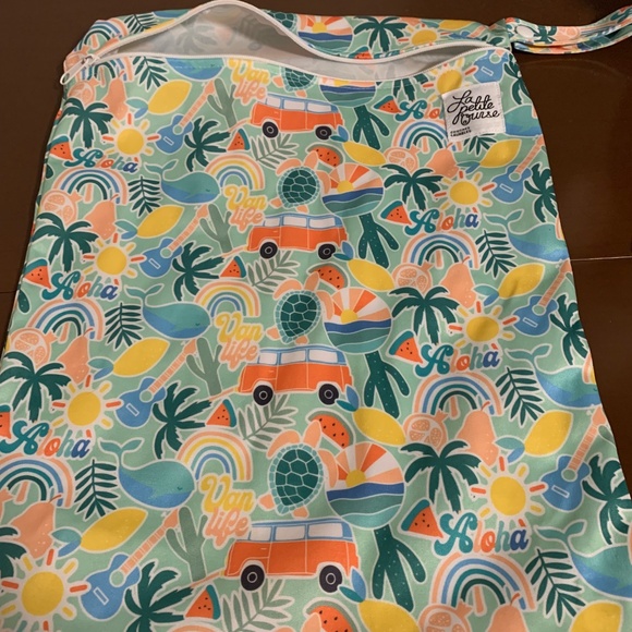 Bundle of Three Pocket Diapers with Matching Wet Bag - Picture 5 of 12